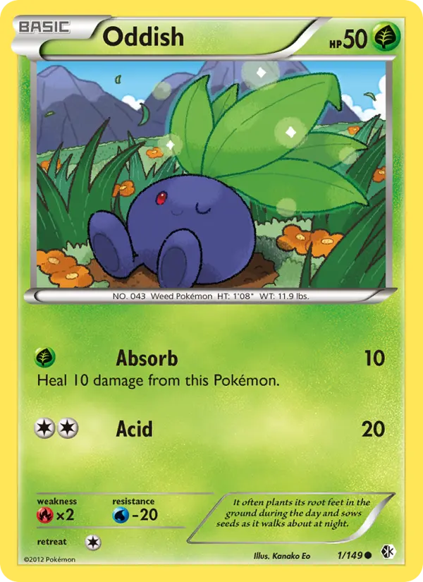 Card image of Oddish