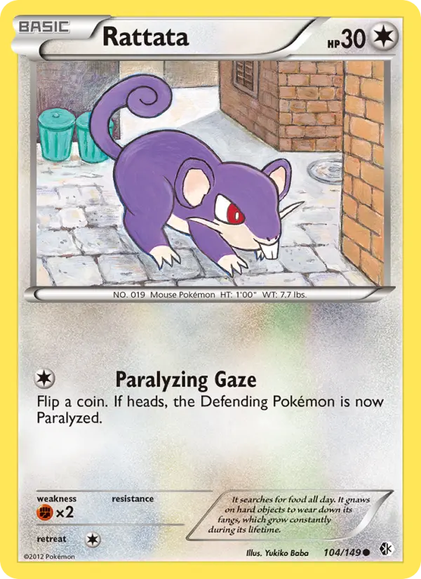 Card image of Rattata