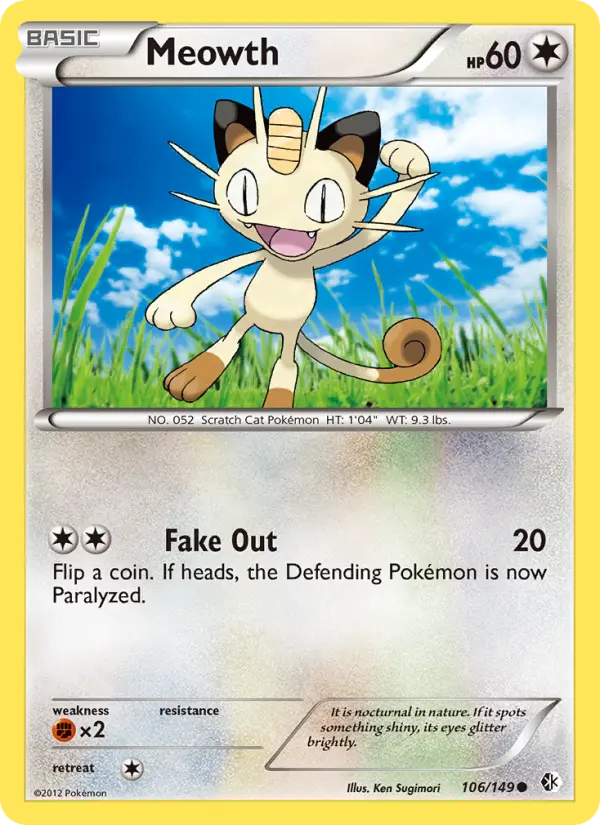 Card image of Meowth