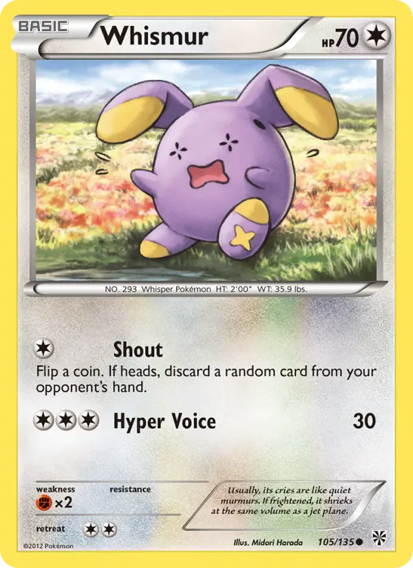 Card image of Whismur