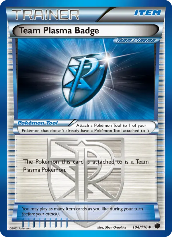 Card image of Team Plasma Badge