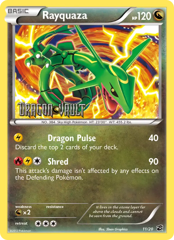 Card image of Rayquaza