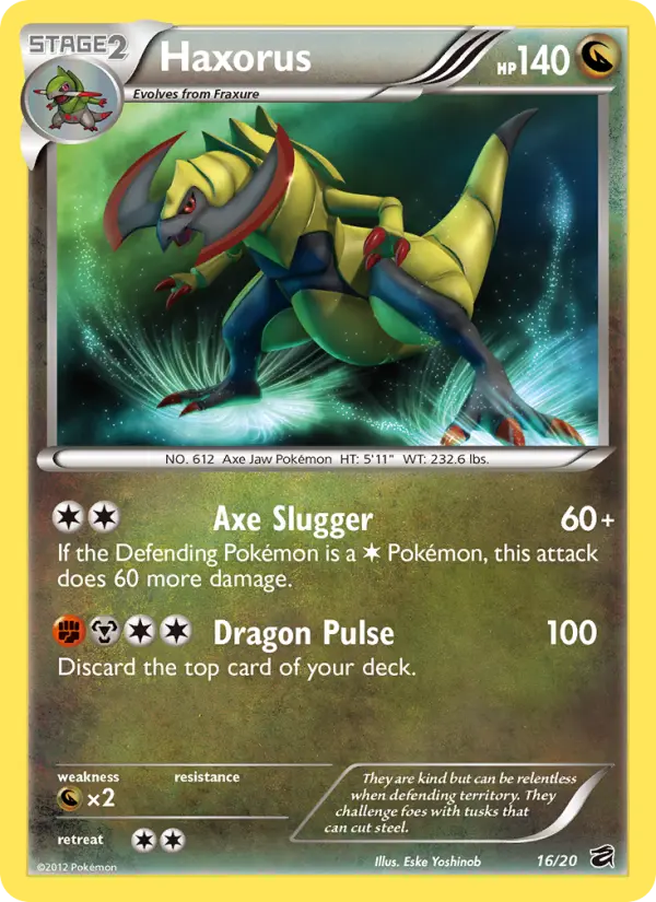 Card image of Haxorus