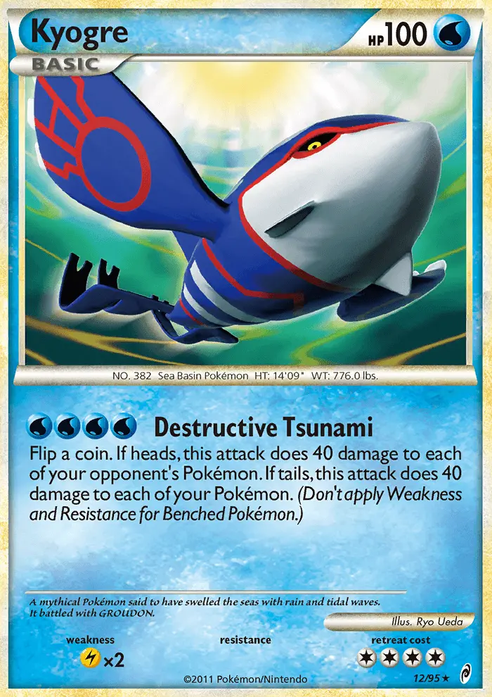 Card image of Kyogre
