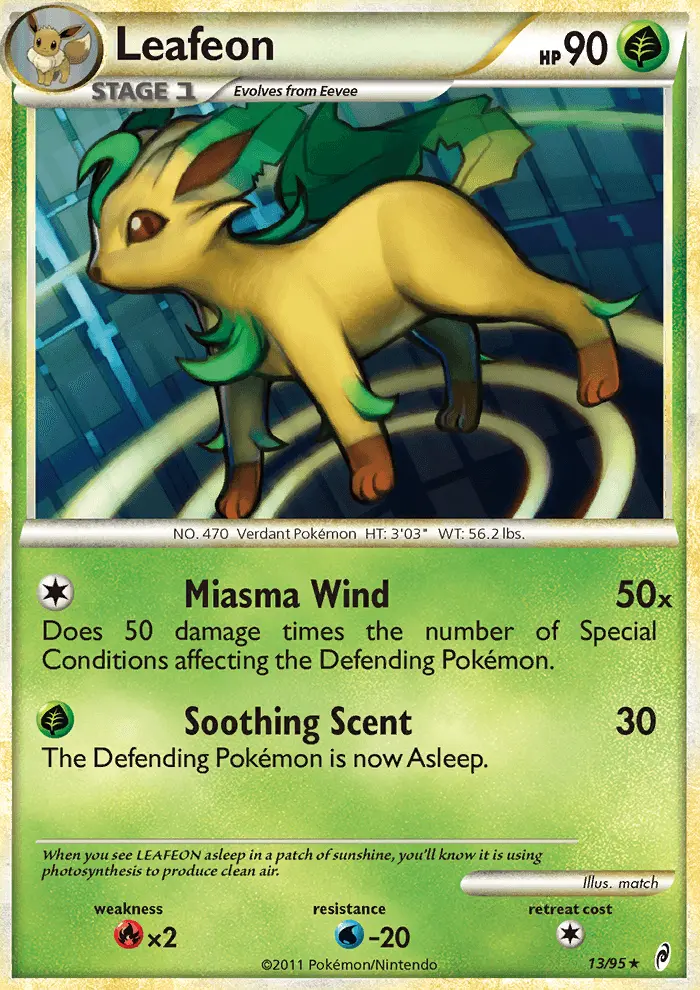 Card image of Leafeon