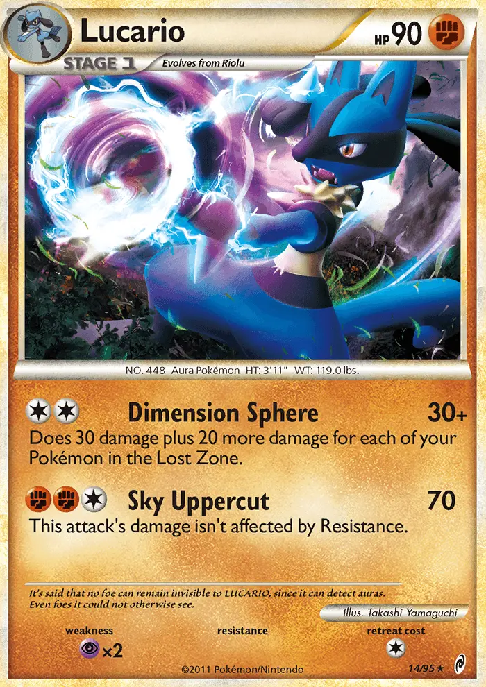 Card image of Lucario