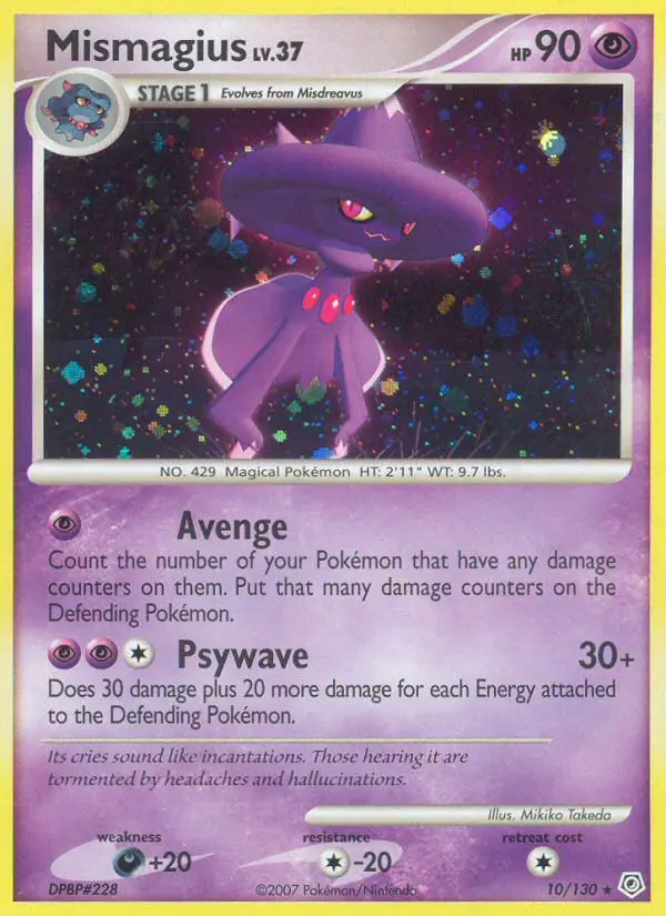 Card image of Mismagius