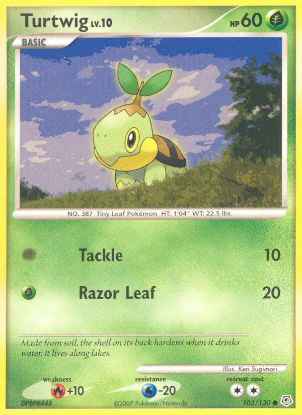 Card image of Turtwig