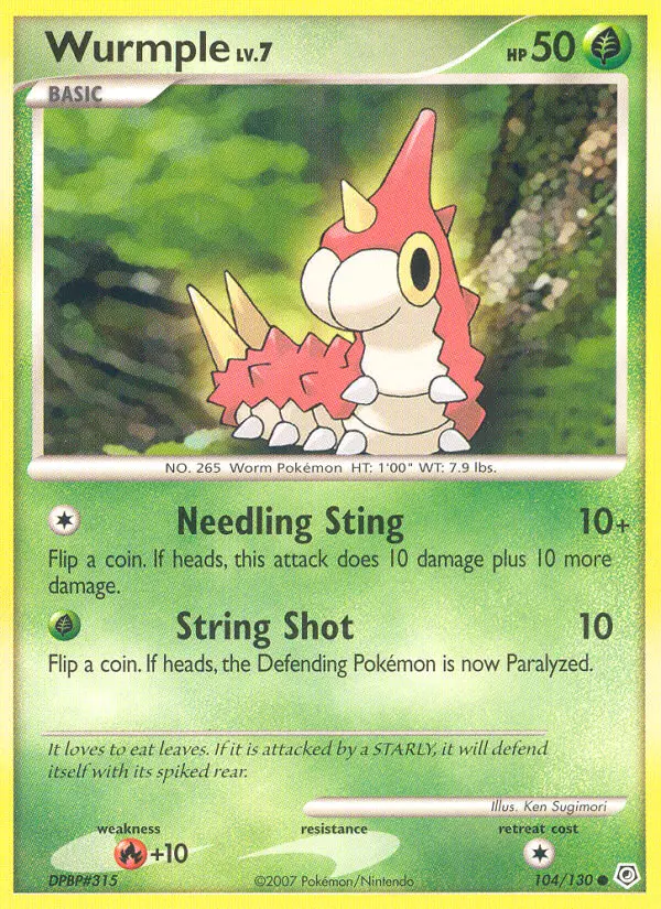 Card image of Wurmple