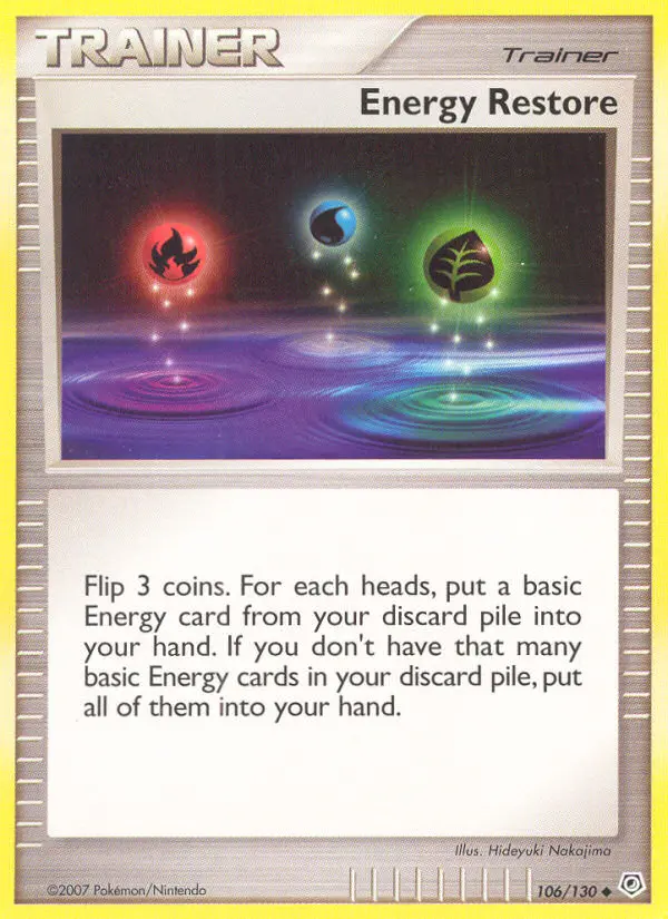 Card image of Energy Restore