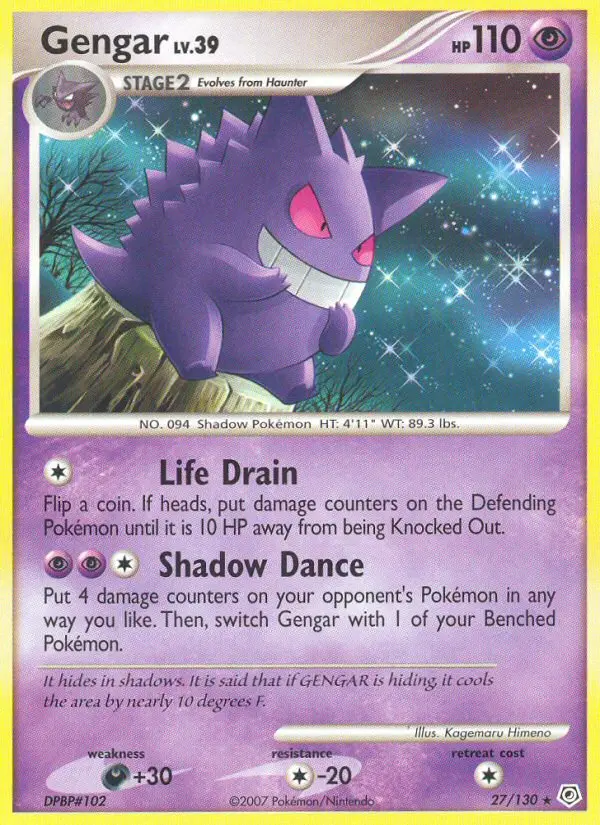 Card image of Gengar