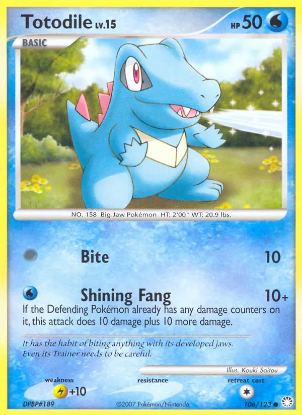 Card image of Totodile