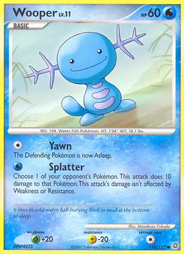 Card image of Wooper