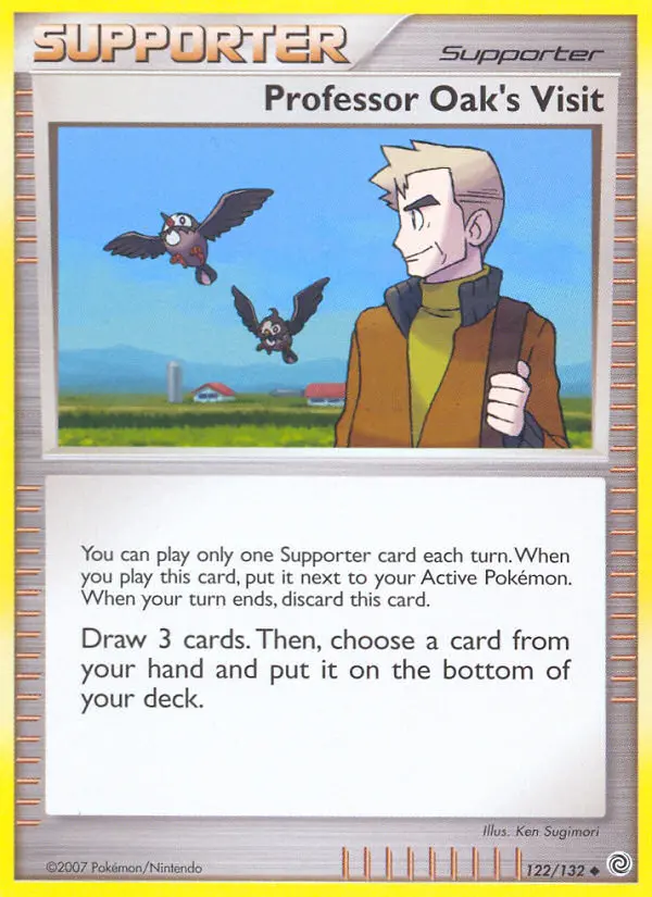 Card image of Professor Oak's Visit