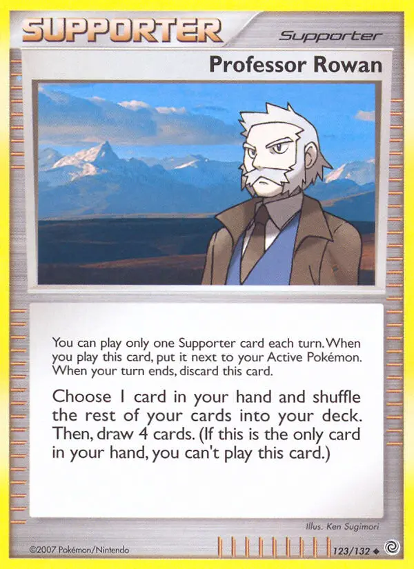 Card image of Professor Rowan