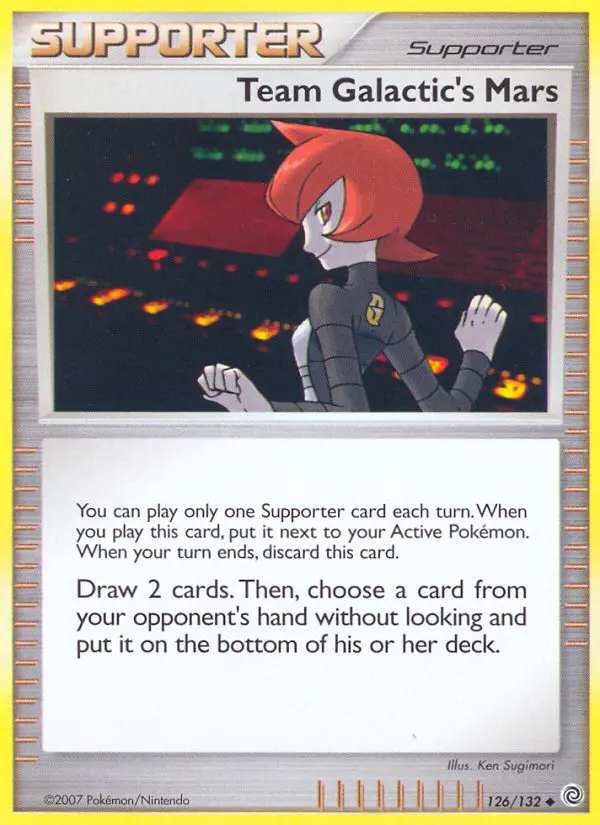 Card image of Team Galactic's Mars