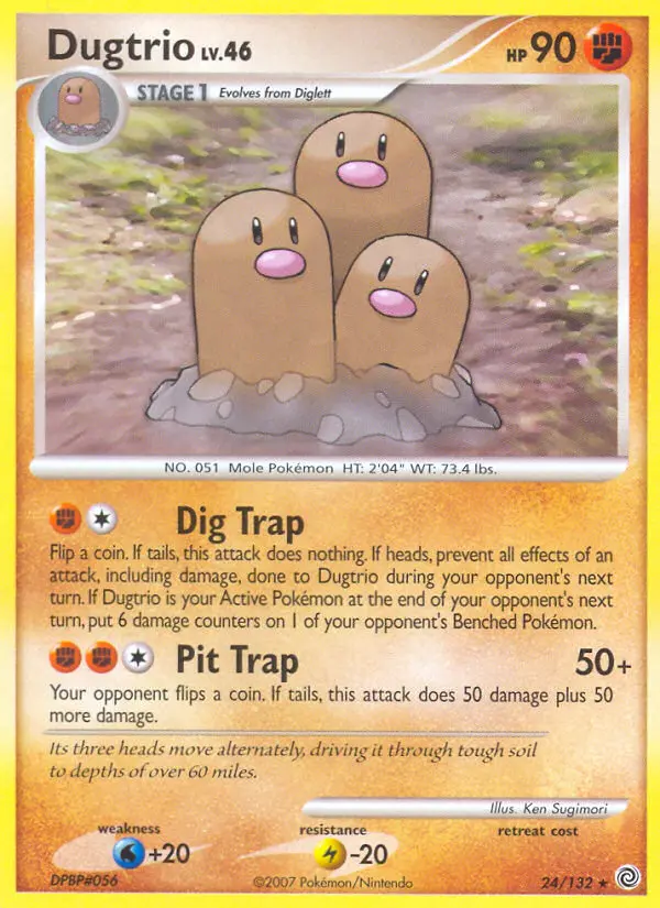 Card image of Dugtrio