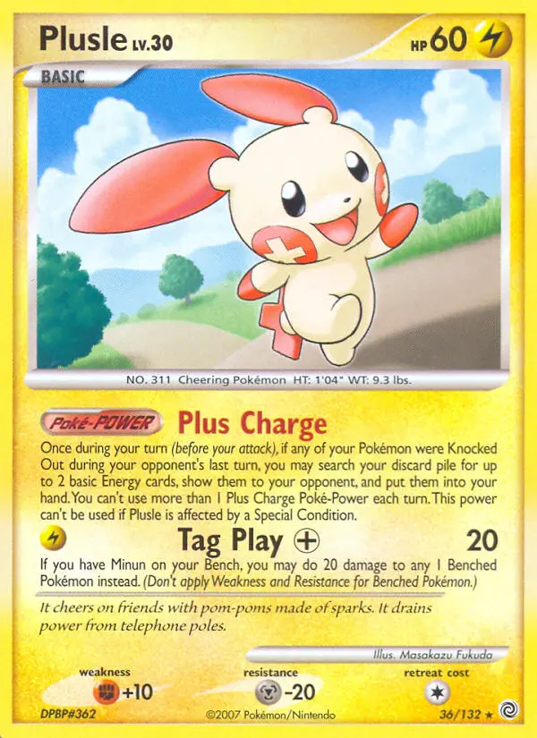 Card image of Plusle