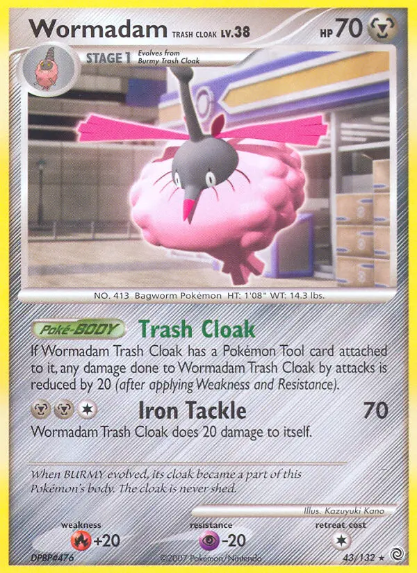 Card image of Wormadam Trash Cloak