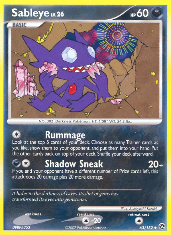 Card image of Sableye