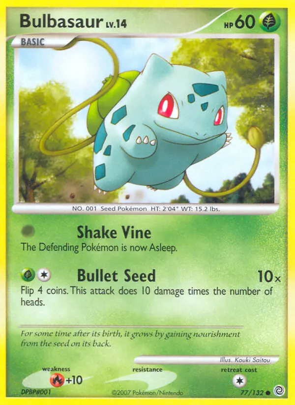 Card image of Bulbasaur
