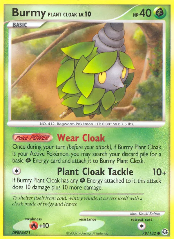 Card image of Burmy Plant Cloak