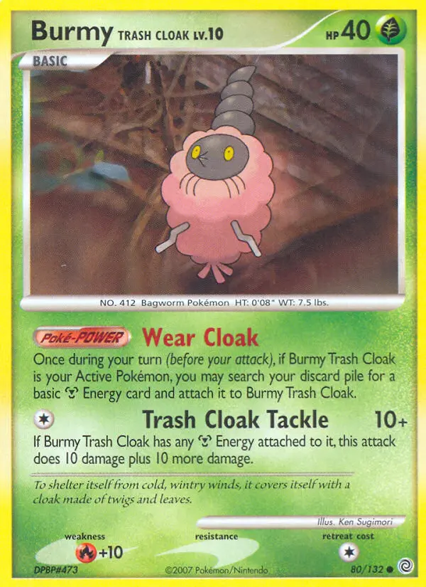 Card image of Burmy Trash Cloak