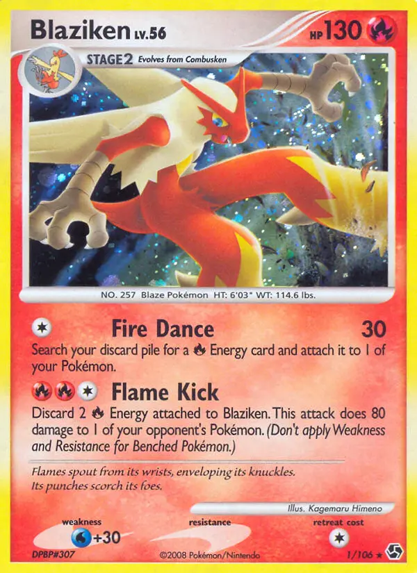 Card image of Blaziken
