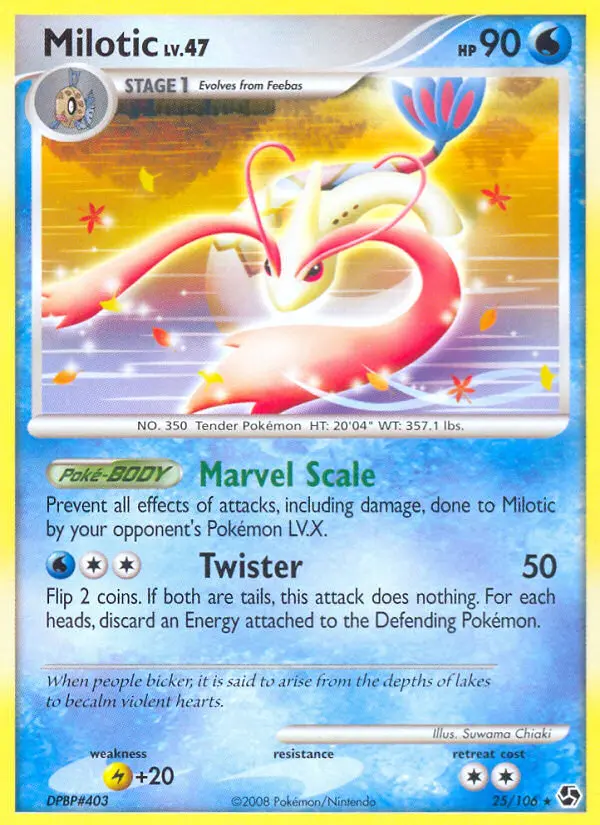 Card image of Milotic