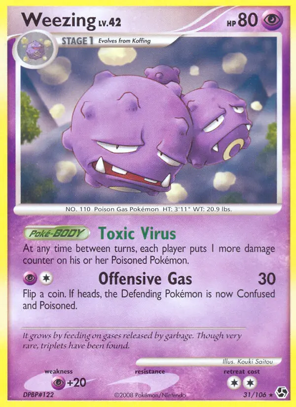 Card image of Weezing