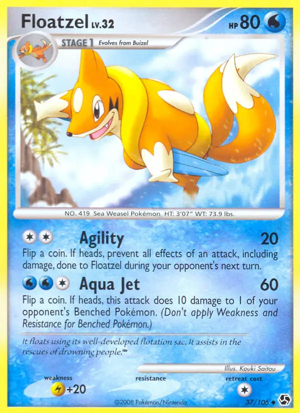 Card image of Floatzel