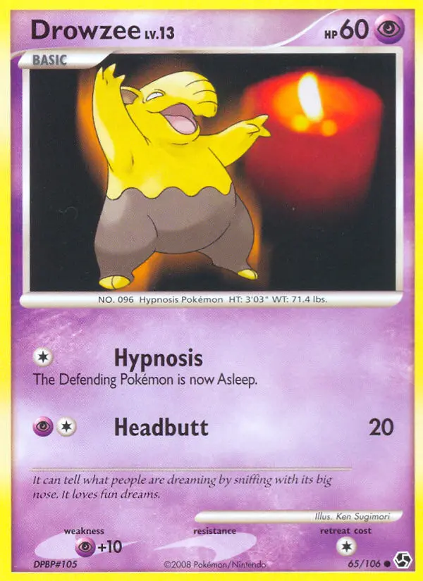 Card image of Drowzee