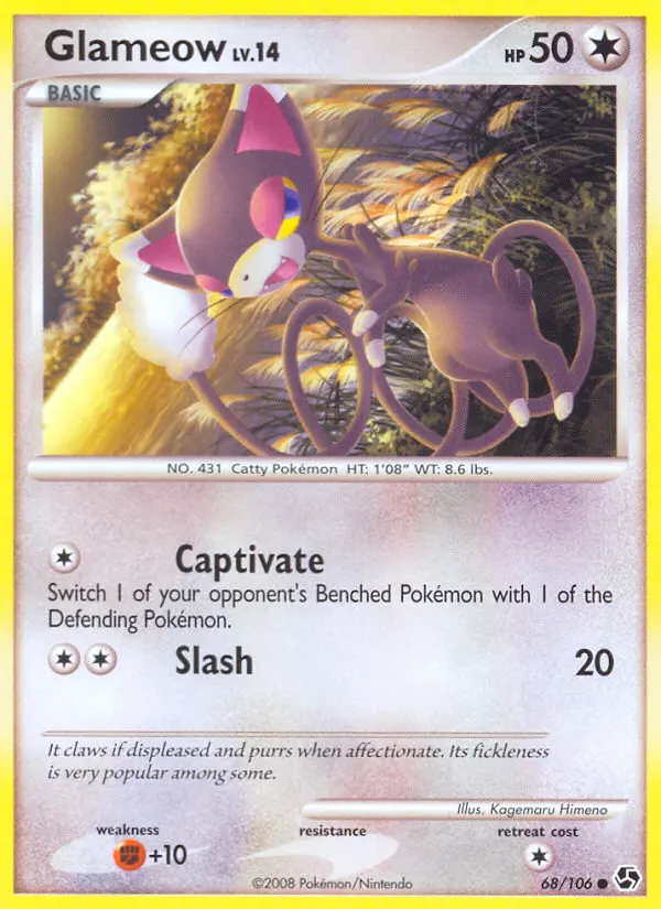 Card image of Glameow