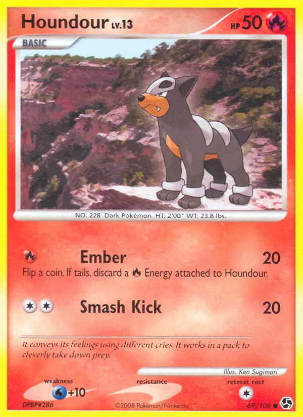 Card image of Houndour