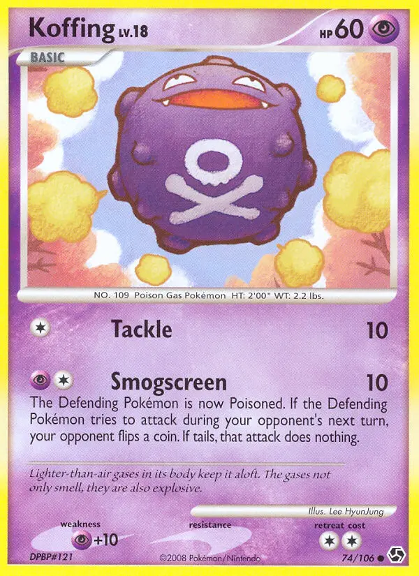 Card image of Koffing