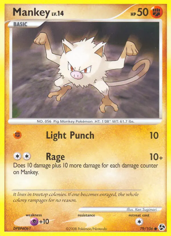 Card image of Mankey