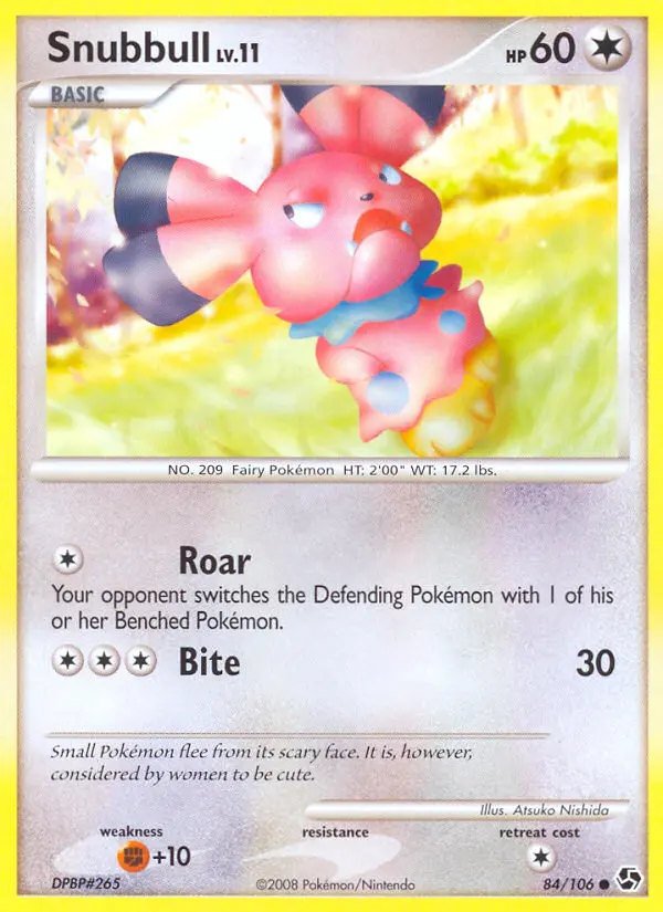 Card image of Snubbull