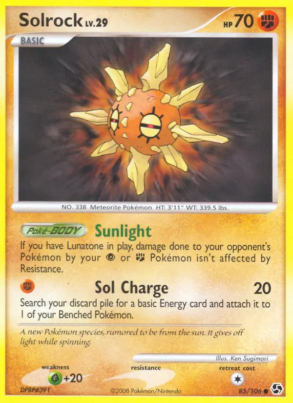Card image of Solrock