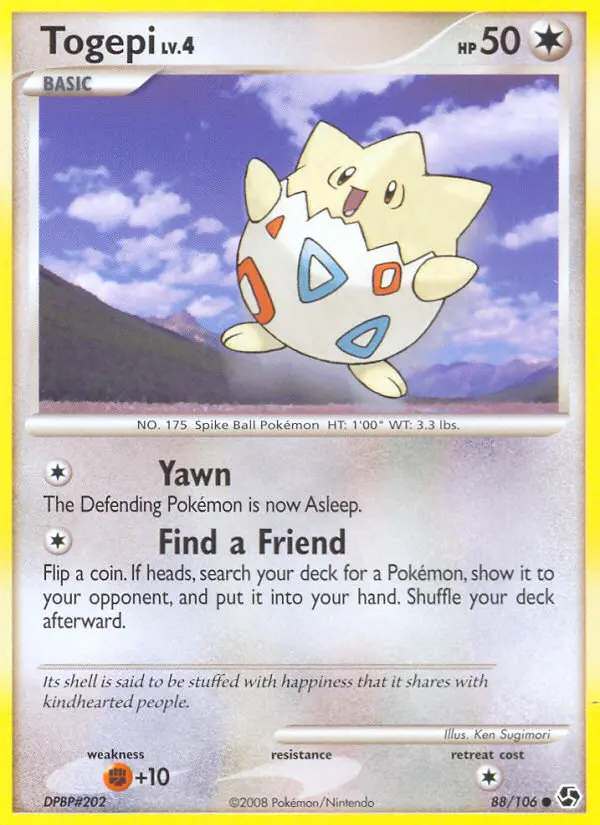 Card image of Togepi