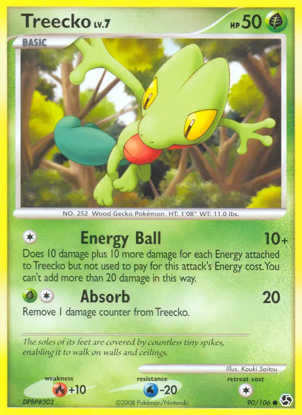 Card image of Treecko