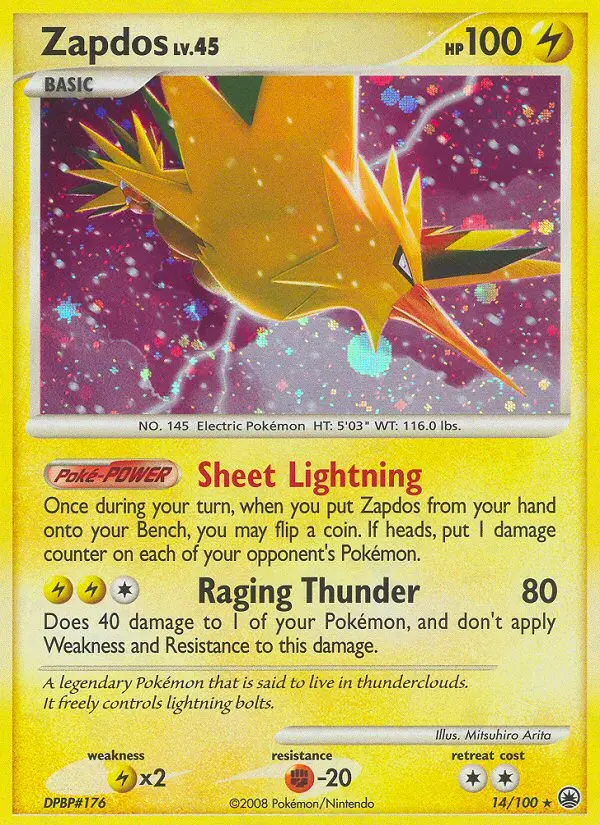 Card image of Zapdos