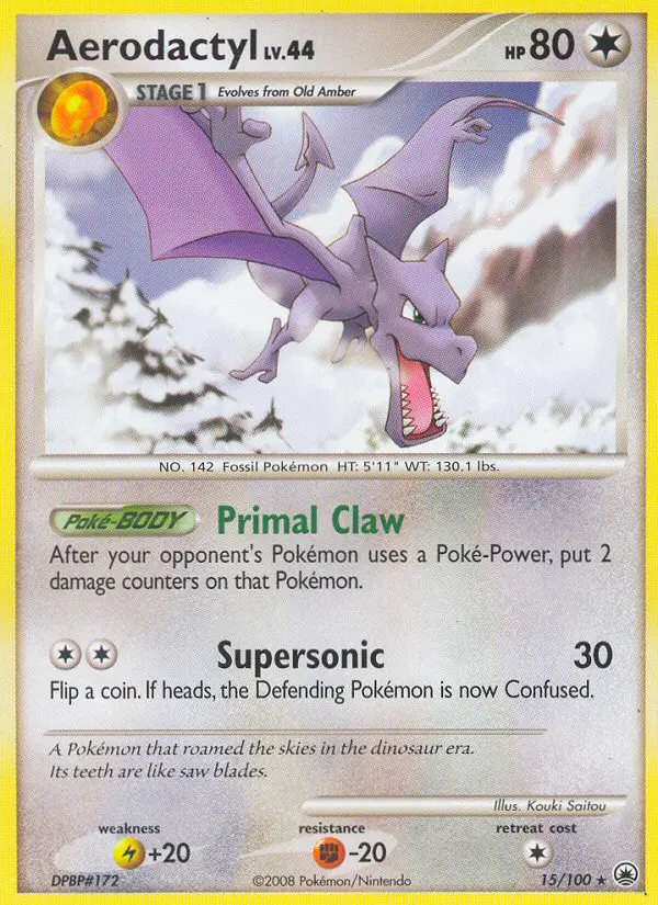 Card image of Aerodactyl