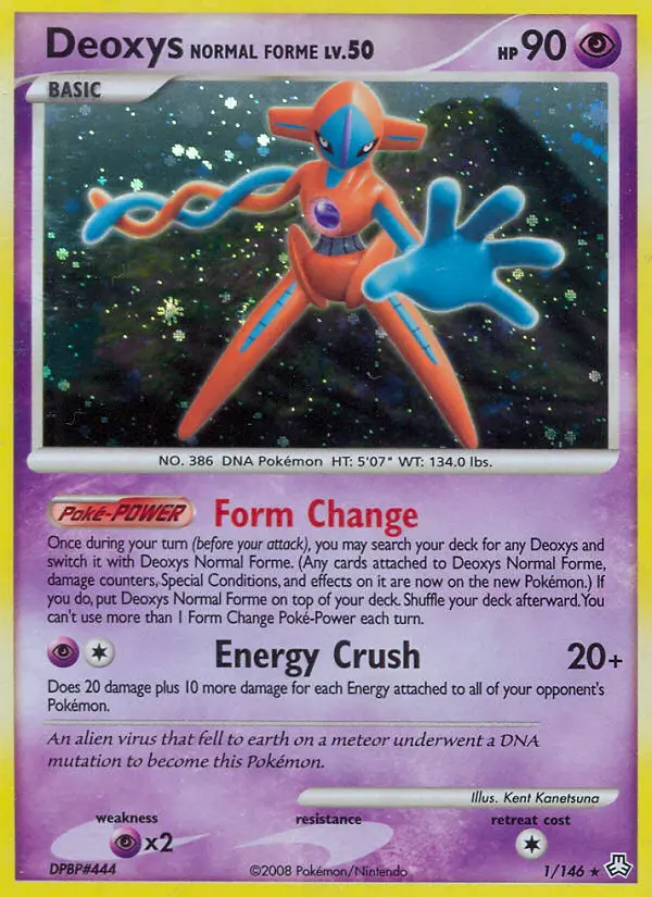 Card image of Deoxys Normal Forme