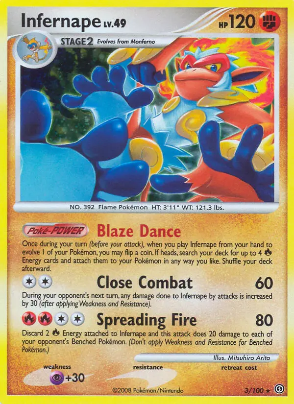 Card image of Infernape