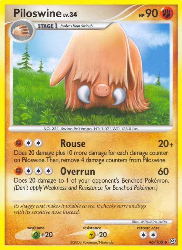 Card image of Piloswine