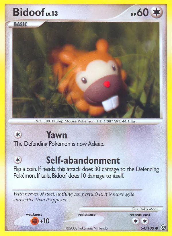 Card image of Bidoof