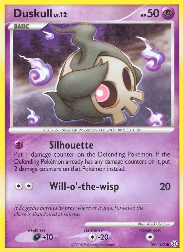 Card image of Duskull