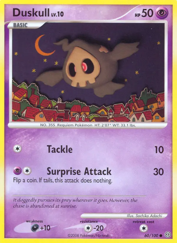 Card image of Duskull