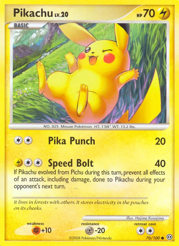 Card image of Pikachu