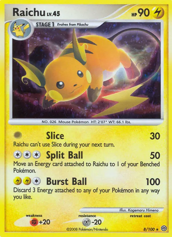 Card image of Raichu